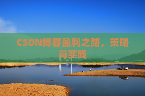 CSDN博客盈利之路，策略与实践